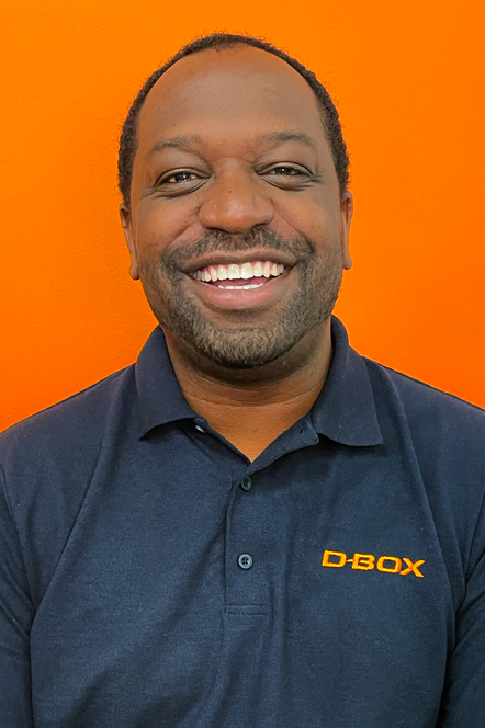 D-BOX support member Cyrille Fulcons