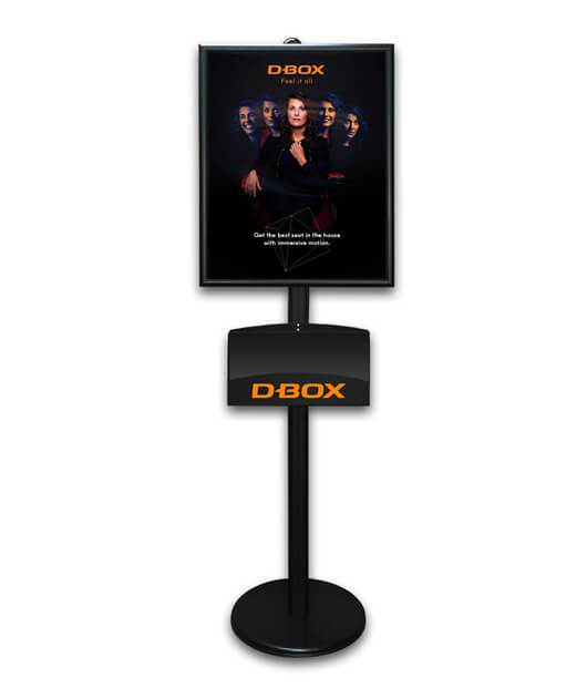 D-BOX Movie lobby poster Claudia