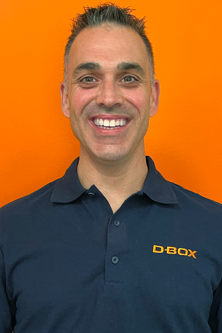 D-BOX support member Jean-Martin Lizotte