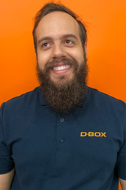 D-BOX support member Miguel Madrid