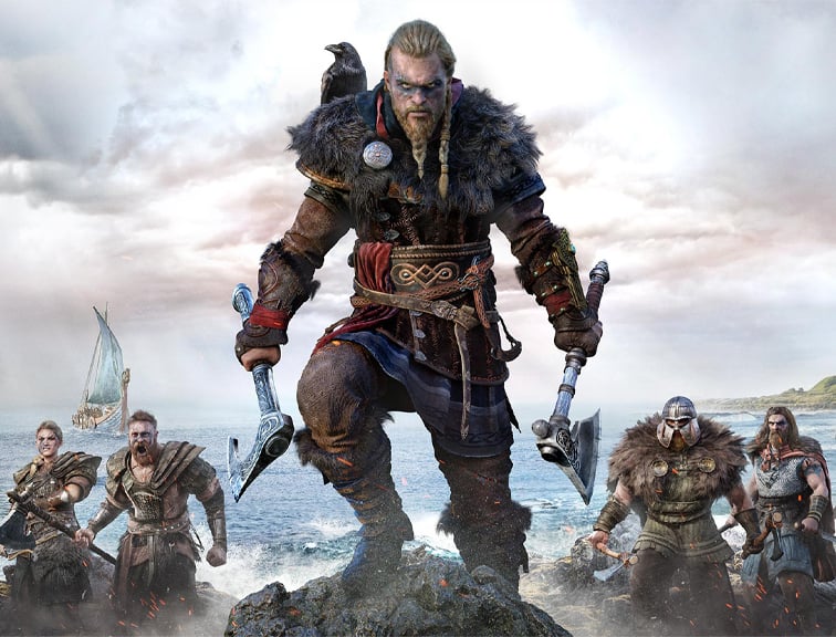 Viking dans Assassin's Creed Valhalla compatible avec D-BOX