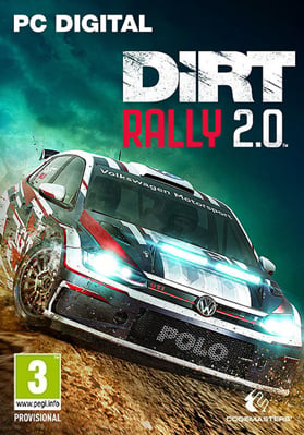 Dirt rally 2.0 videogame coever