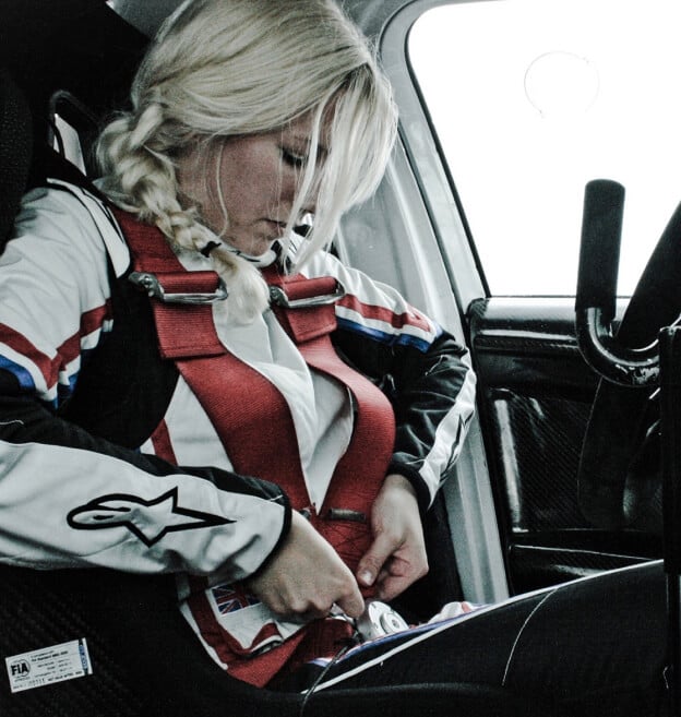Louise Cook, pilote du WRC